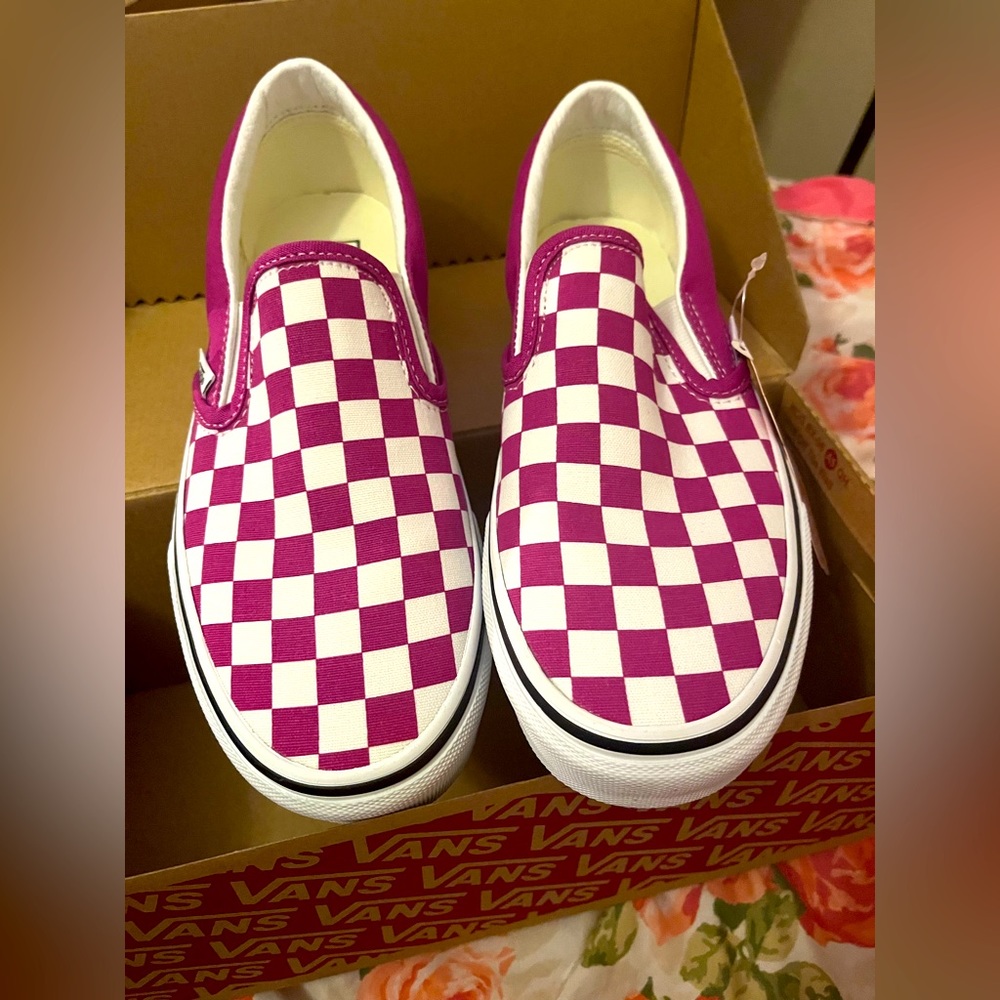 Vans checkerd